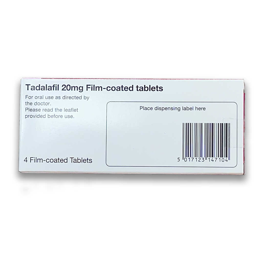 Tadalafil (Generic) - Film Coated Tablets