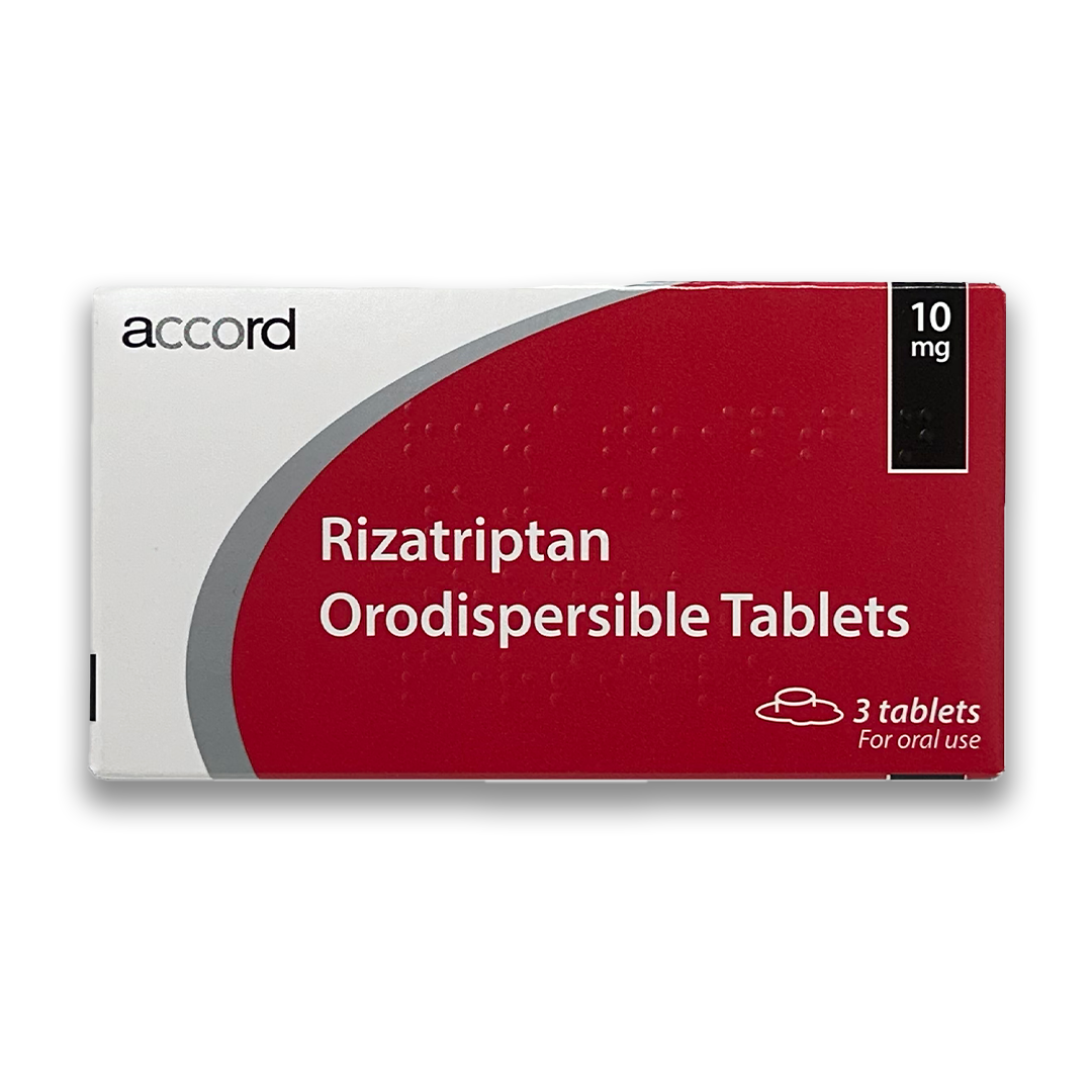 Rizatriptan 10mg Tablets