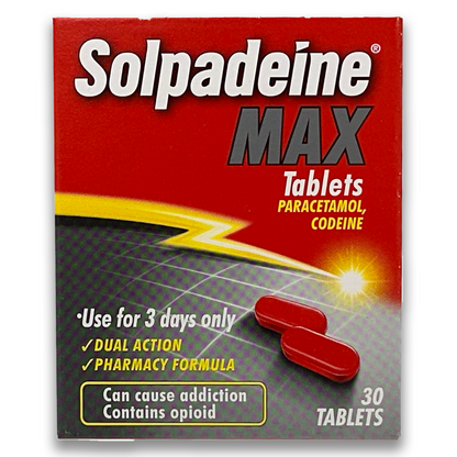 Solpadeine max 30 tablets